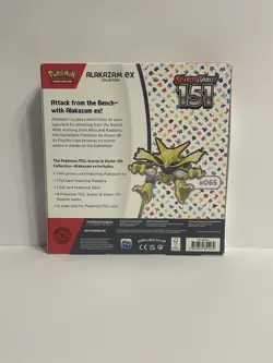 Pokemon TCG: Scarlet & Violet 151 Alakazam ex Collection Box - Sealed - 4 Packs - Image 5