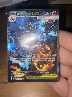 Mega Charizard ex SIR 125/094 Pokemon Card Full Art Holo NM/M - Image 1