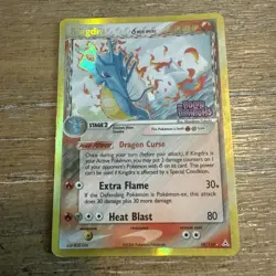 Pokemon TCG Kingdra 10/110 Holon Phantoms Delta Species Reverse Holo Rare MP - Image 1