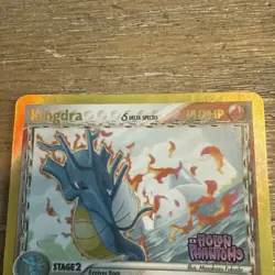 Pokemon TCG Kingdra 10/110 Holon Phantoms Delta Species Reverse Holo Rare MP - Image 2