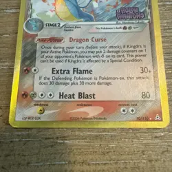 Pokemon TCG Kingdra 10/110 Holon Phantoms Delta Species Reverse Holo Rare MP - Image 3