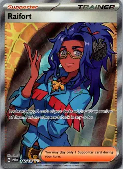 Raifort 142/131 Holo Ultra Rare Prismatic Evolutions Pokemon Near Mint - Image 1