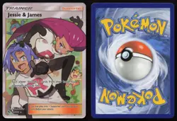 Jessie & James 68/68 Full Art Ultra Rare Hidden Fates Pokemon English NM - Image 3