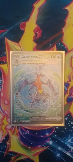Pokemon TCG - Garchomp ex 245/182 Paradox Rift SIR NM - Image 1