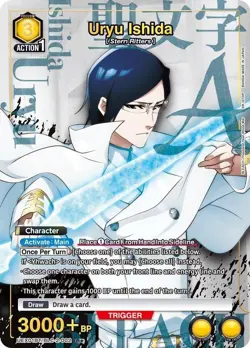 Uryu Ishida Alternate Art Foil - UEX01BT /BLC-2-002 NM - Union Arena - Image 1