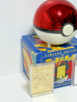 Burger King Pokemon Limited Edition Charizard 23k Gold Plated Trading Card Set - Image 5