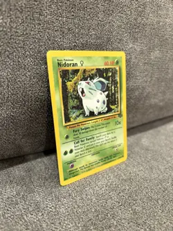 NIDORAN - Jungle Set - 57/64 - Common - Pokemon Card - Unlimited Edition - NM - Image 2