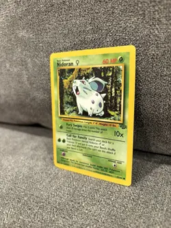 NIDORAN - Jungle Set - 57/64 - Common - Pokemon Card - Unlimited Edition - NM - Image 3