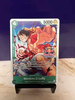 Monkey.D.Luffy (Red Bull Double Don!!) PRB02-005 One Piece Promotion Cards - Image 1