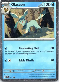 Glaceon - (Cosmos Holo) Promo SV: Scarlet & Violet Promo Cards 171 NM - Image 1