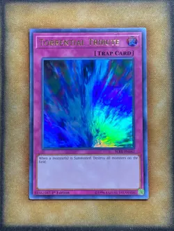 Yugioh Torrential Tribute BLRR-EN047 Ultra Rare 1st Ed NM - Image 1