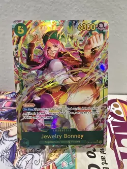 One Piece Card Game Jewelry Bonney (Alternate Art) OP12-118 SEC English - Image 1