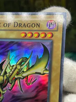 Yugioh Asian English CURSE OF DRAGON LOB-066 SUPER LP 1st Edition - Image 4