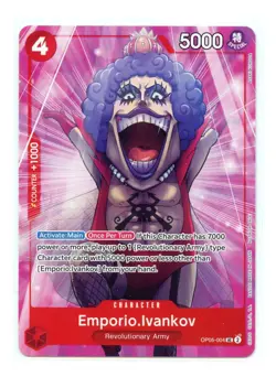 Emporio.Ivankov (Welcome Pack Vol. 1) OP05-004 Normal One Piece Promo Card NM - Image 1