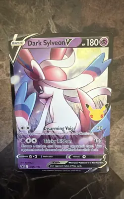 Dark Sylveon V SWSH134 SWSH: Sword & Shield Promo Cards Holo - Image 1