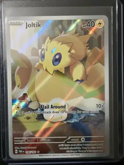 Pokemon TCG Joltik Card Paradox Rift 196/182 Illustration Rare - Image 1