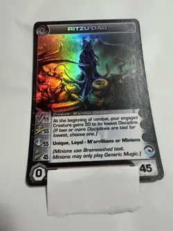 Chaotic Card : Ritzu'dag Super Rare Creature - Image 1
