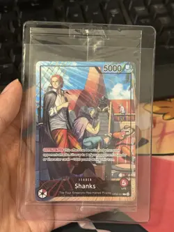 PSA One Piece Card Game SHANKS OP09-001 Holo Promo - July 2025 SEALED - Image 1