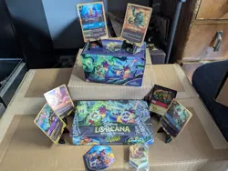 Disney Lorcana Attack of the Vine Booster Box, Sealed + ALL PROMO MATERIALS - Image 1