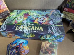 Disney Lorcana Attack of the Vine Booster Box, Sealed + ALL PROMO MATERIALS - Image 2