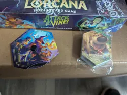 Disney Lorcana Attack of the Vine Booster Box, Sealed + ALL PROMO MATERIALS - Image 3