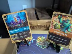 Disney Lorcana Attack of the Vine Booster Box, Sealed + ALL PROMO MATERIALS - Image 4