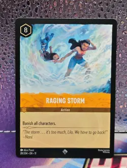 Raging Storm 28/204 Disney Lorcana Winterspell Regular - Image 1