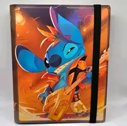 Rockstar Stitch 80 Card Binder Disney Lorcana - Image 1