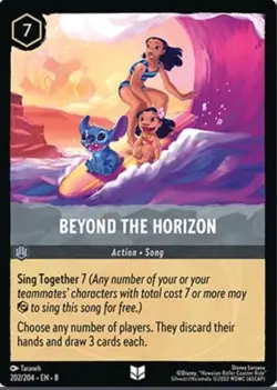 Disney Lorcana TCG - Reign of Jafar - Beyond the Horizon 202/204 - Stitch! - Image 1