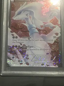 PSA 9 Reshiram RC22/RC25 - 2013 BW Legenadary Treasures Full Art Pokemon Card - Image 4