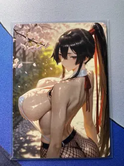 Sagiri Asaemon Hell’s Paradise ACG Goddess Story Doujin Waifu Anime Custom Card - Image 1