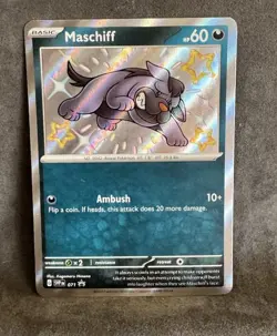 Maschiff 071 Scarlet & Violet Baby Shiny Promo Card Holo Pokemon TCG Near Mint - Image 1
