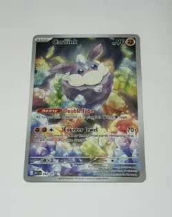 Carbink 242/217 Illustration Rare Ascended Heroes Pokemon Card TCG Holo NM - Image 1