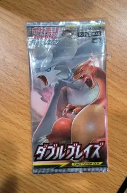[NEW & SEALED] Double Blaze Booster Pack Pokemon Card Japanese SM10 1 Pack - Image 1