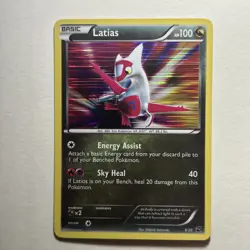 Pokemon Latias Dragon Vault Holo Rare Card 9/20 NM Condition - Image 1