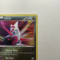 Pokemon Latias Dragon Vault Holo Rare Card 9/20 NM Condition - Image 4