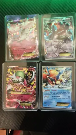 Nintendo Pokemon TCG Card Lot: M Gengar EX, M Garchomp EX, WC 14/15, vintage - Image 5