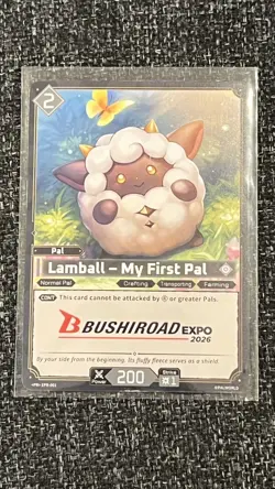 Anime Expo 2026 Palworld TCG Lamball Promo Card English Exclusive SHIPS SLEEVED - Image 1