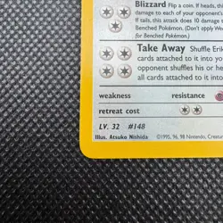 Erika's Dragonair 4/132 Pokemon Gym Heroes Holo Rare Card - LP - Image 5