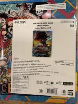 One Piece Card Game Official Playmat Limited Edition Vol.5 PROMO ENGLISH IN-HAND - Image 3