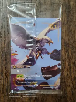 Riftbound: TCG English Unleashed-3 Token Bird & Brush-Limited Promo Cards sealed - Image 1