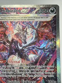 Charizard ex 234/091 SV: Paldean Fates Full Art Holo SIR Pokemon Card - Image 4