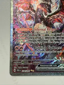 Charizard ex 234/091 SV: Paldean Fates Full Art Holo SIR Pokemon Card - Image 5
