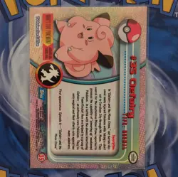 Topps Mint NM TV Animation Edition Clefairy #35 1999 Pokemon Card - Image 2