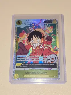 Monkey.D.Luffy (109) OP07-109 500 Years in the Future One Piece Foil NM - Image 2