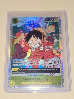 Monkey.D.Luffy (109) OP07-109 500 Years in the Future One Piece Foil NM - Image 3