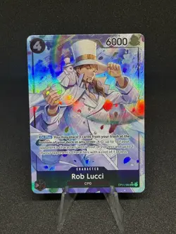 Rob Lucci (Alt Art) SR OP05-093 - Awakening of the New Era - One Piece TCG - Image 1