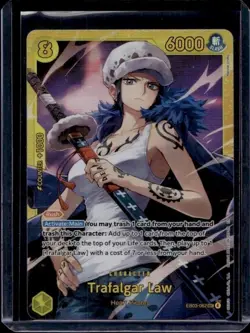 One Piece Trafalgar Law SEC (Alt Art) EB03-062 NM Heroines Edition English NM - Image 1