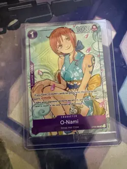 One Piece O-Nami OP05-062 Illustration Box Promo Volume 1 English SEALED! - Image 1