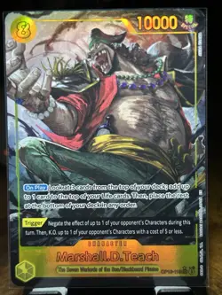 Marshall.D.Teach OP16-119 SEC ALT ART FOIL English the time of battle Near mint - Image 1
